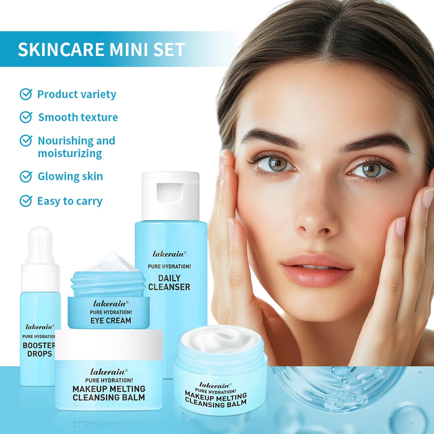 Blue Mini Skin Care Set