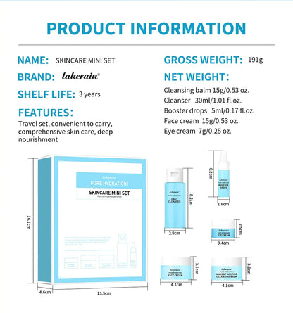 Blue Mini Skin Care Set
